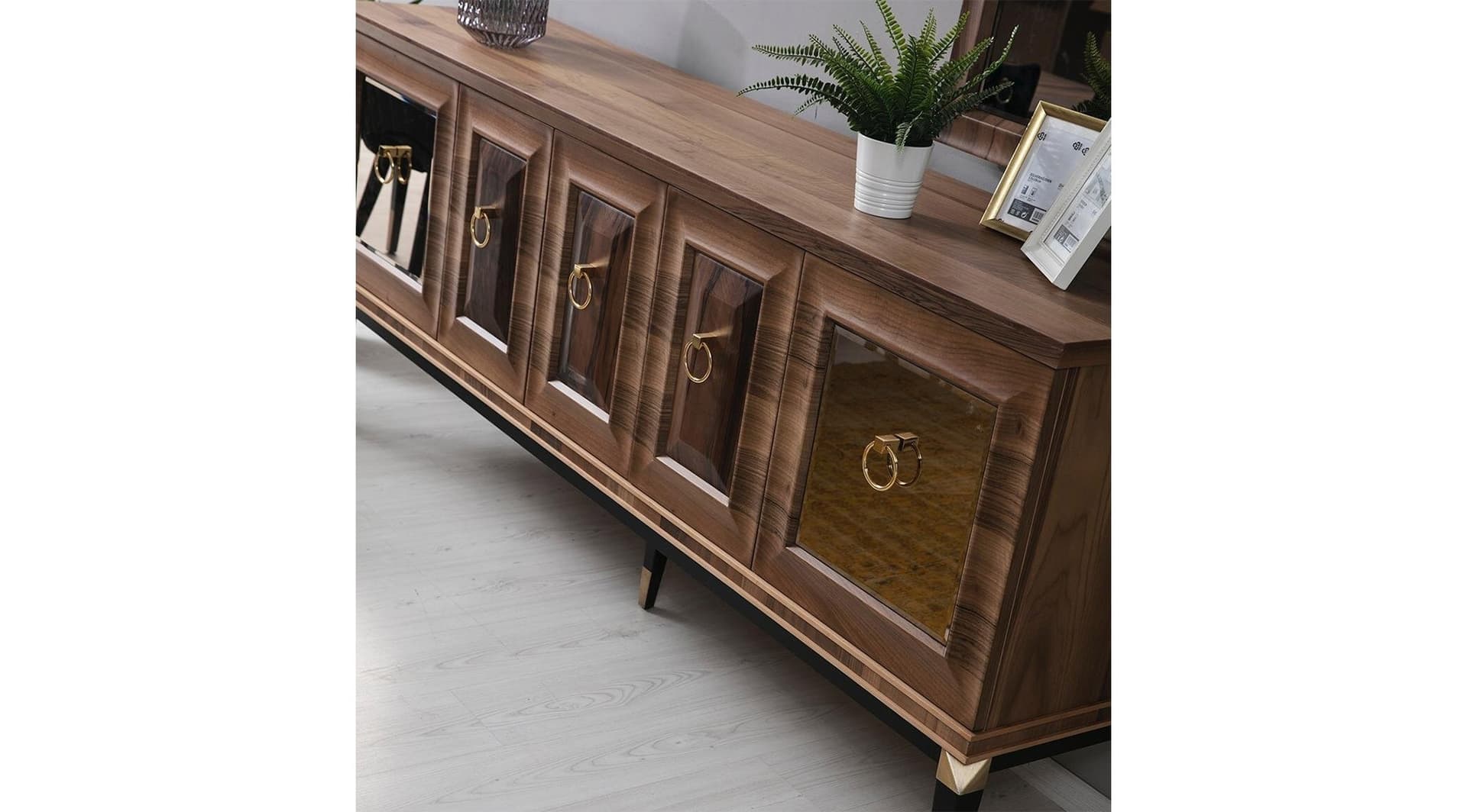 Monza Ahşap Yemek Odası Takımı - Image 5