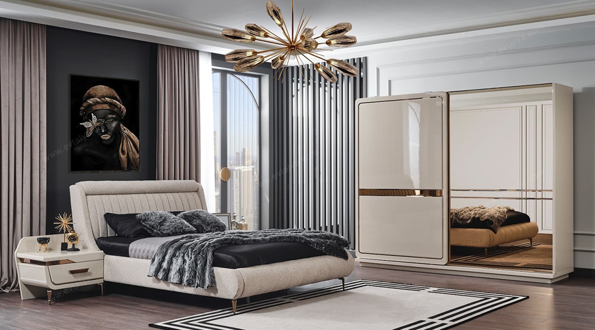 N-Bugatti Yatak Odası Takımı - Image 1