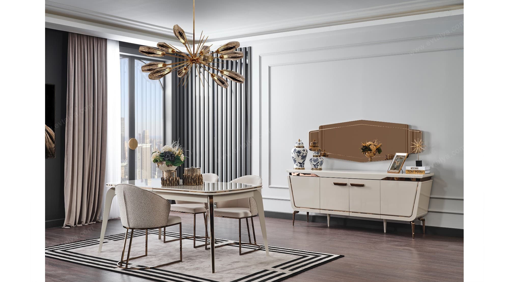 N-Bugatti Yemek Odası Takımı - Image 2