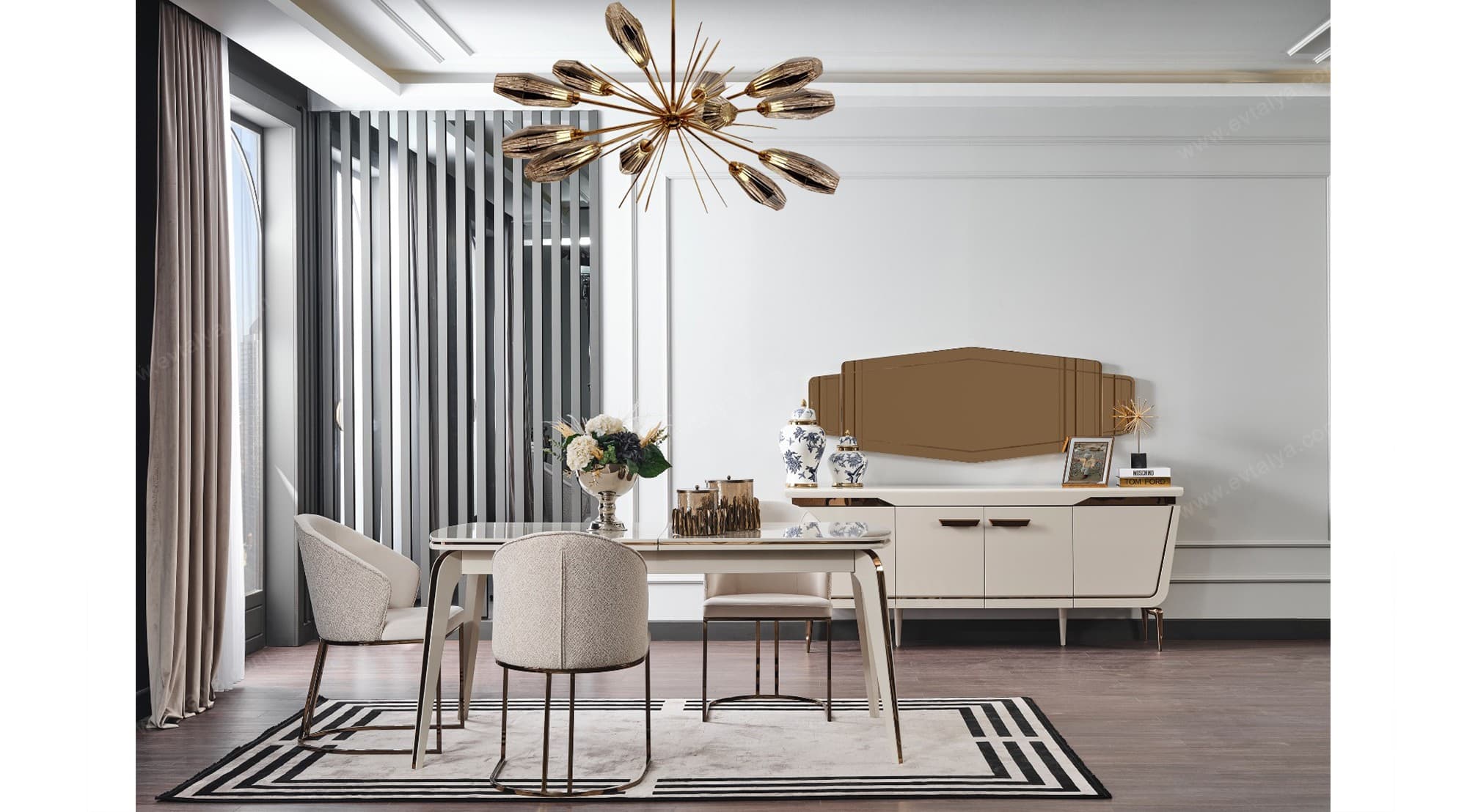 N-Bugatti Yemek Odası Takımı - Image 3