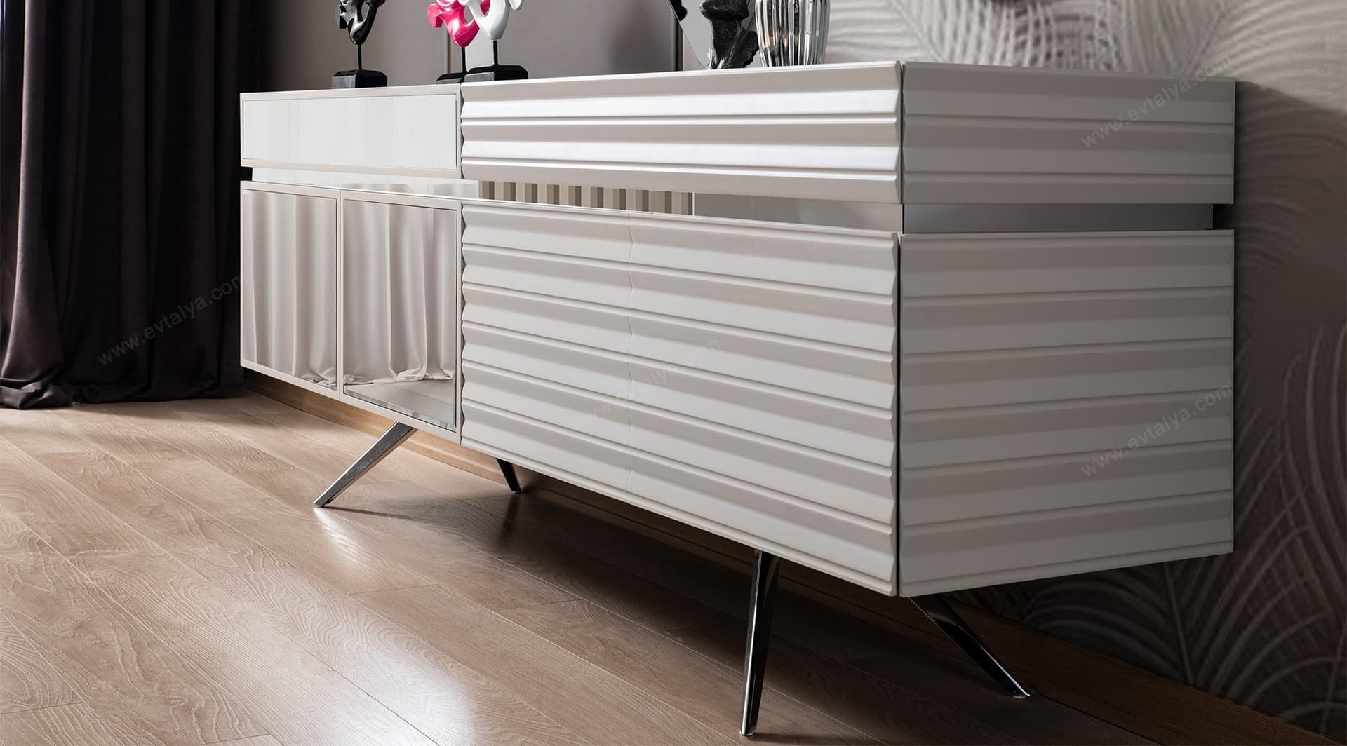 Opera Siyah Yemek Odası Takımı - Image 3