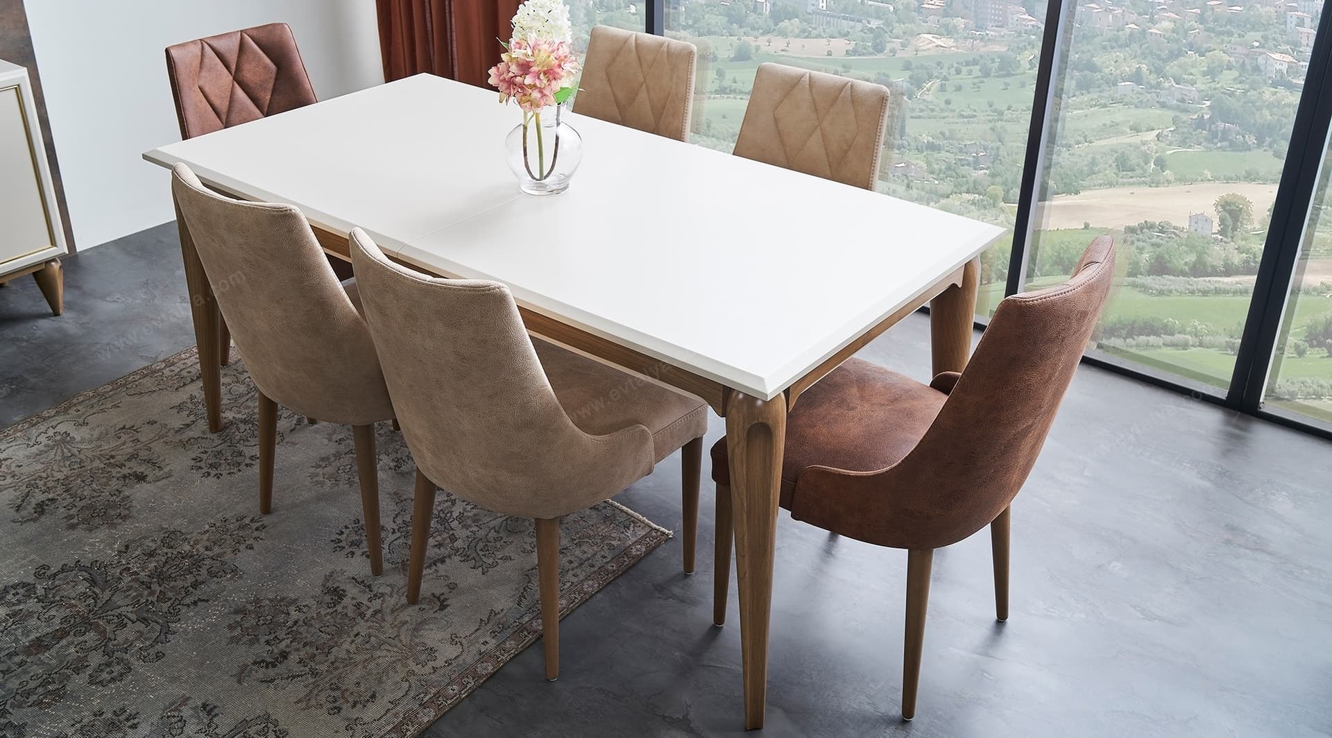 Ornella Modern Yemek Odası Takımı 2