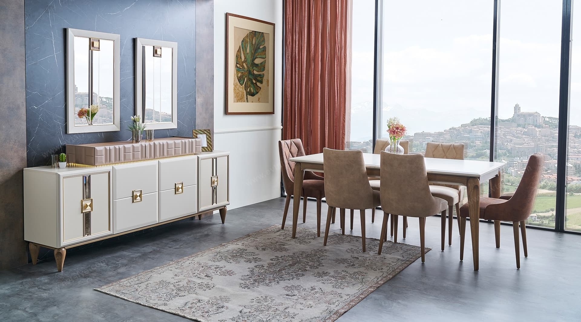 Ornella Modern Yemek Odası Takımı 1