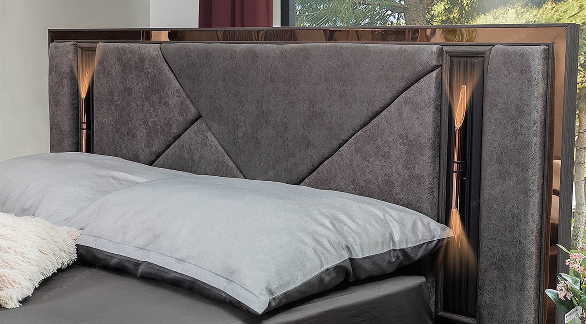 Oslo Modern Siyah Yatak Odası Takımı - Image 3