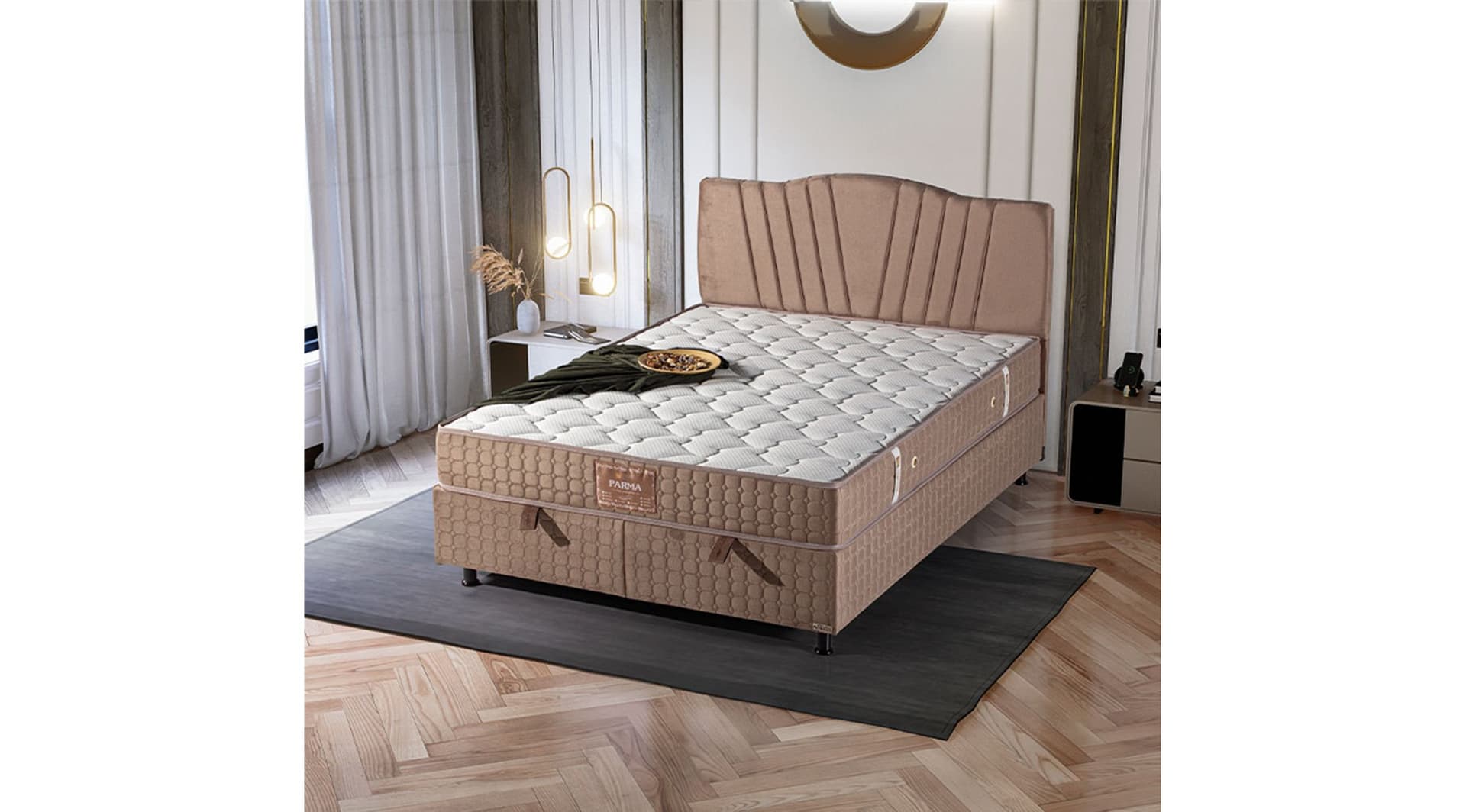 Parma 160x200 Baza Yatak Set 1