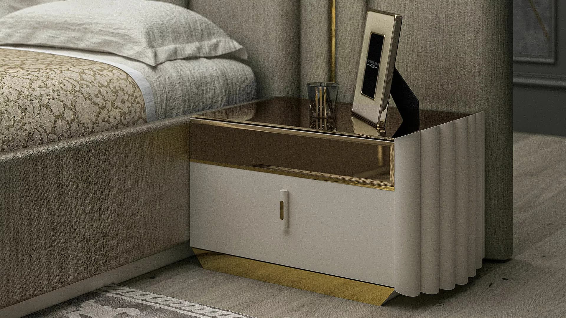 Peru Avangard Gold Yatak Odası Takımı - Image 3