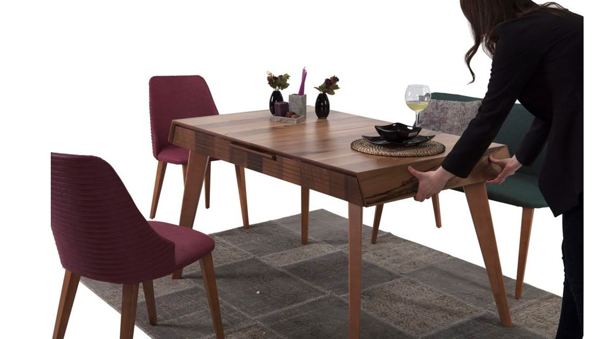 Petra Banklı Masa Sandalye Takımı 4