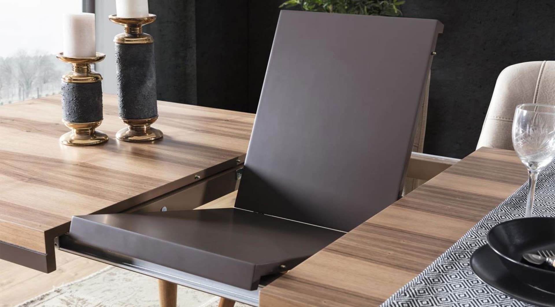 Petra Ahşap Masif Masa - Image 1