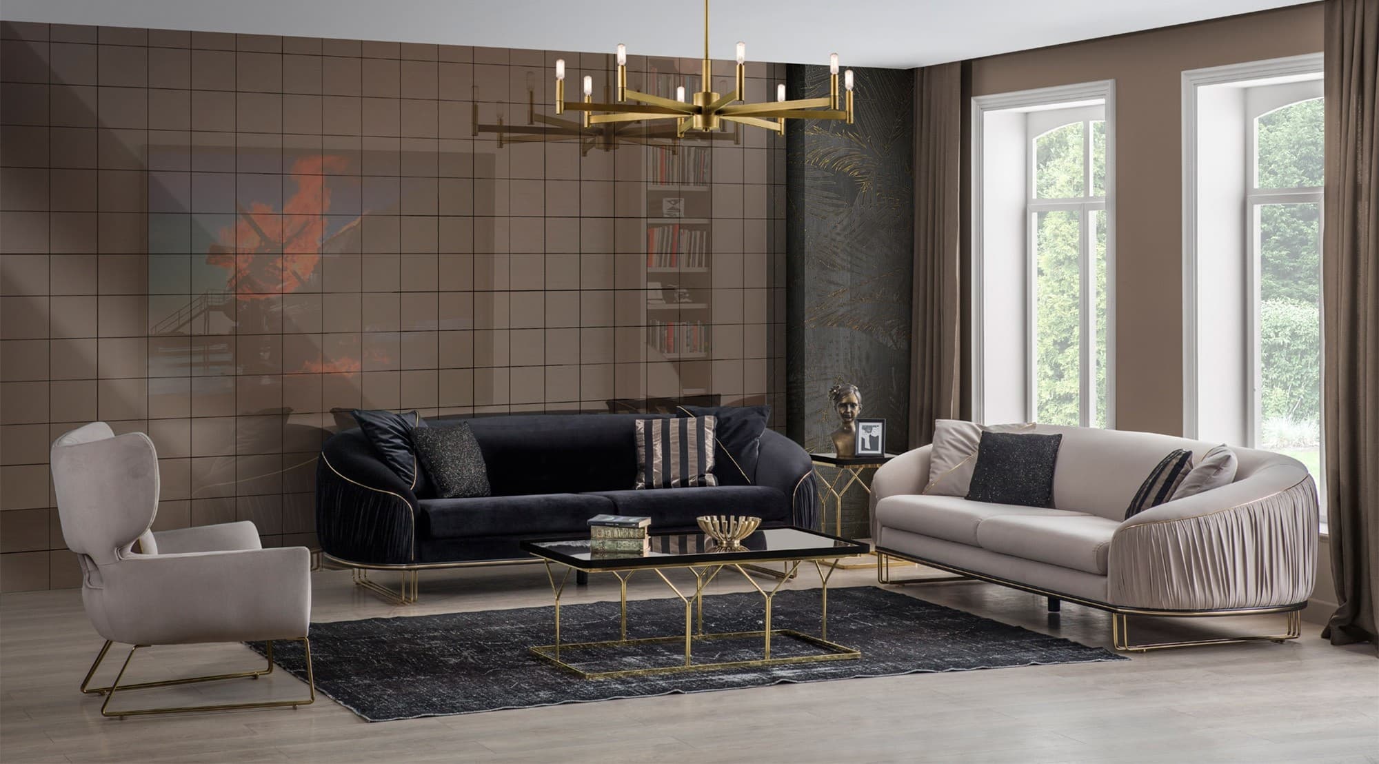 Prada Deco Luxury Koltuk Takımı