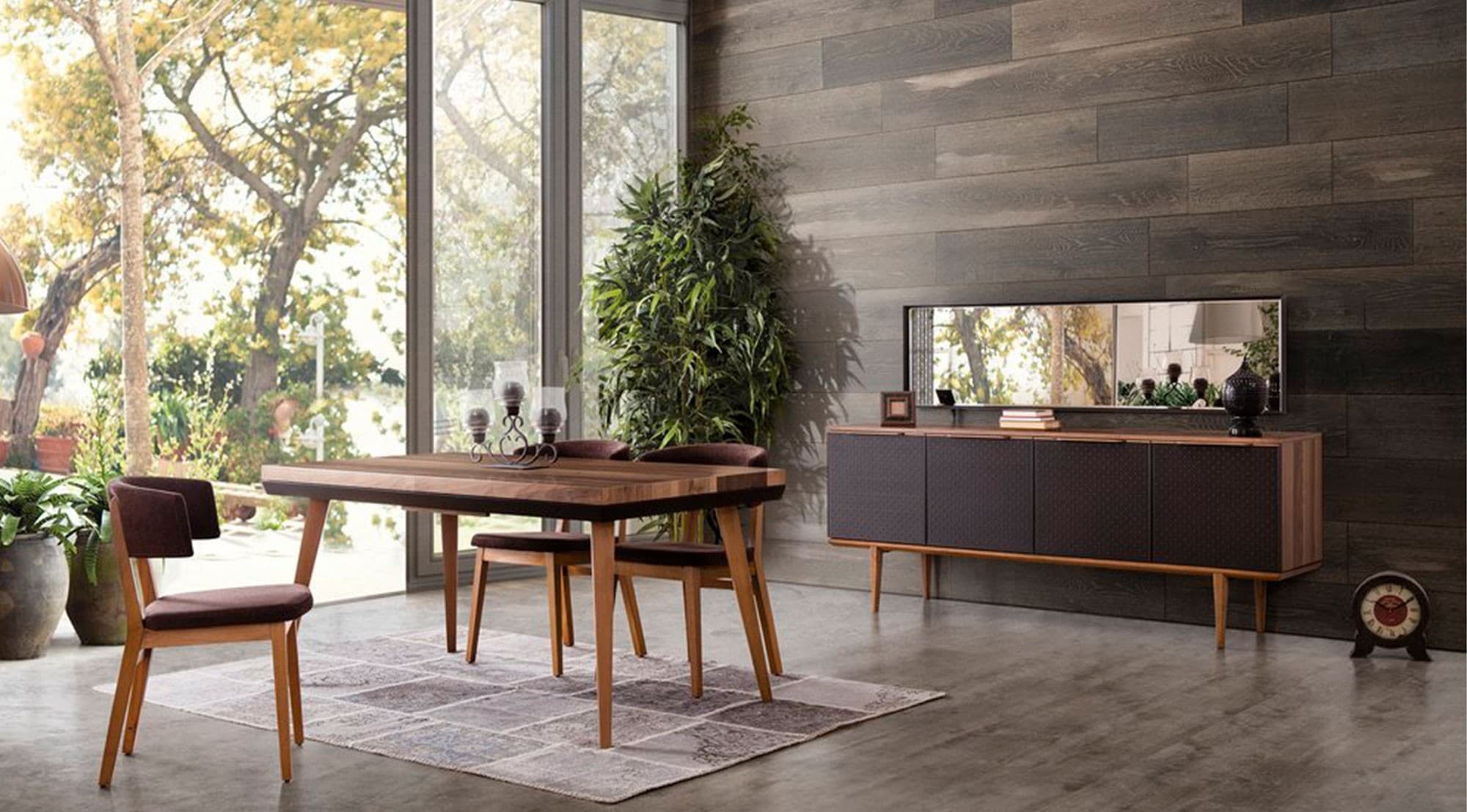 Punto Ahşap Masif Yemek Odası Takımı - Image 2