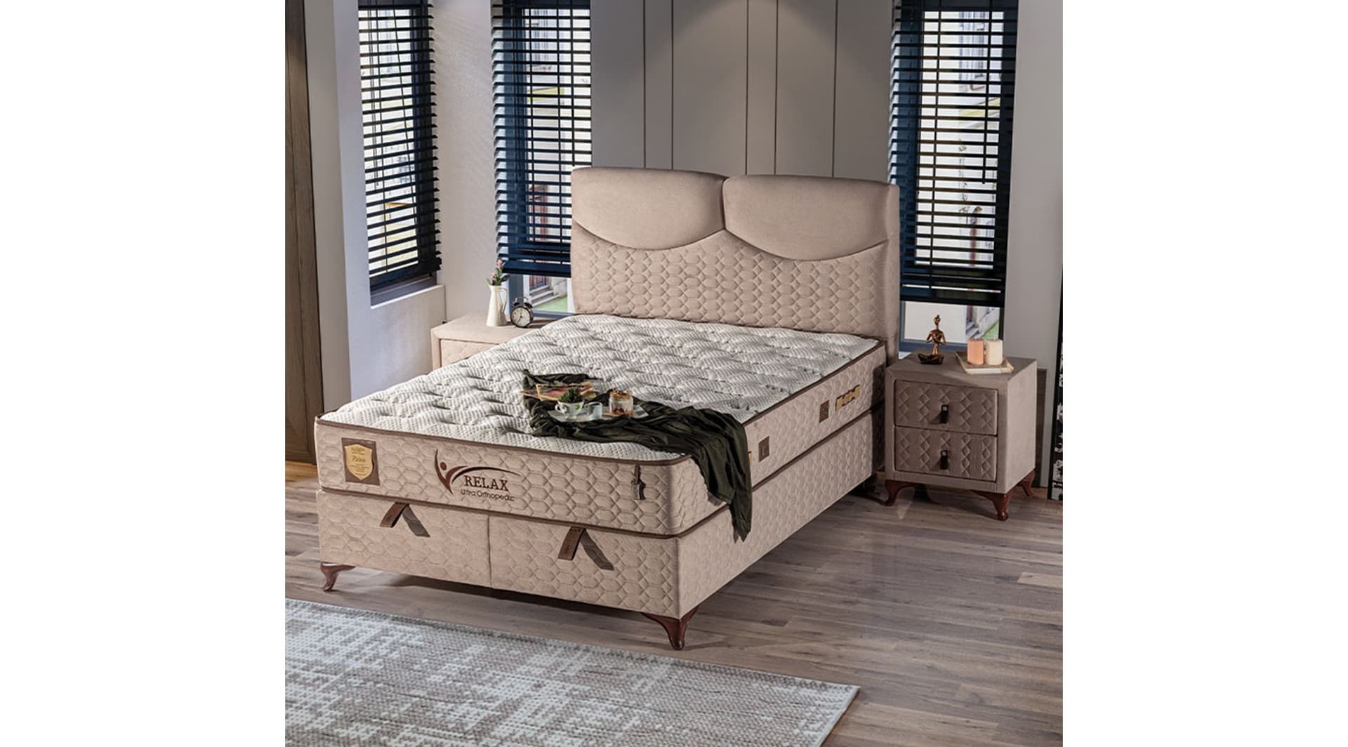 Relax 160x200 Baza Yatak Set 2