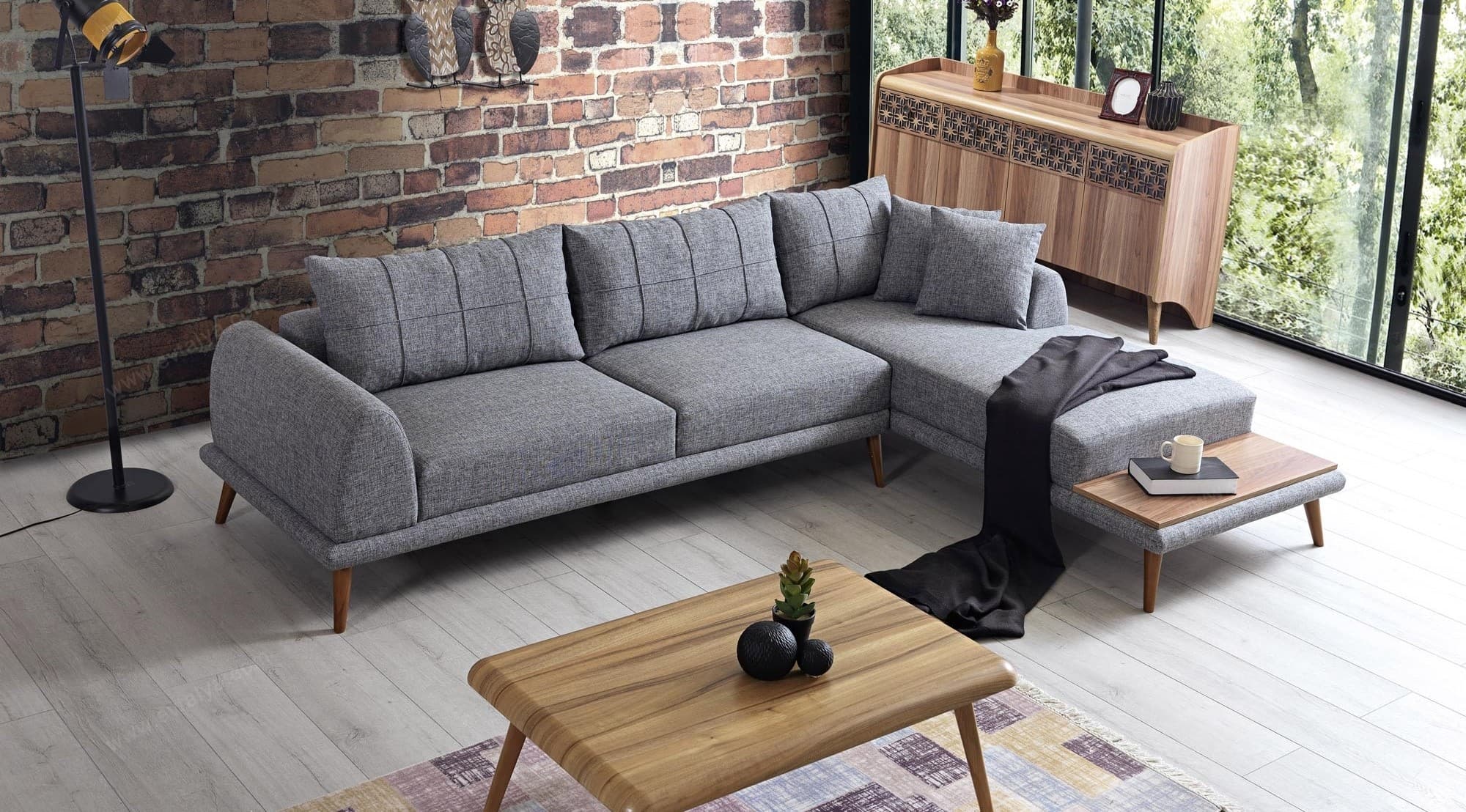 Retro Köşe Koltuk Takımı - Image 1