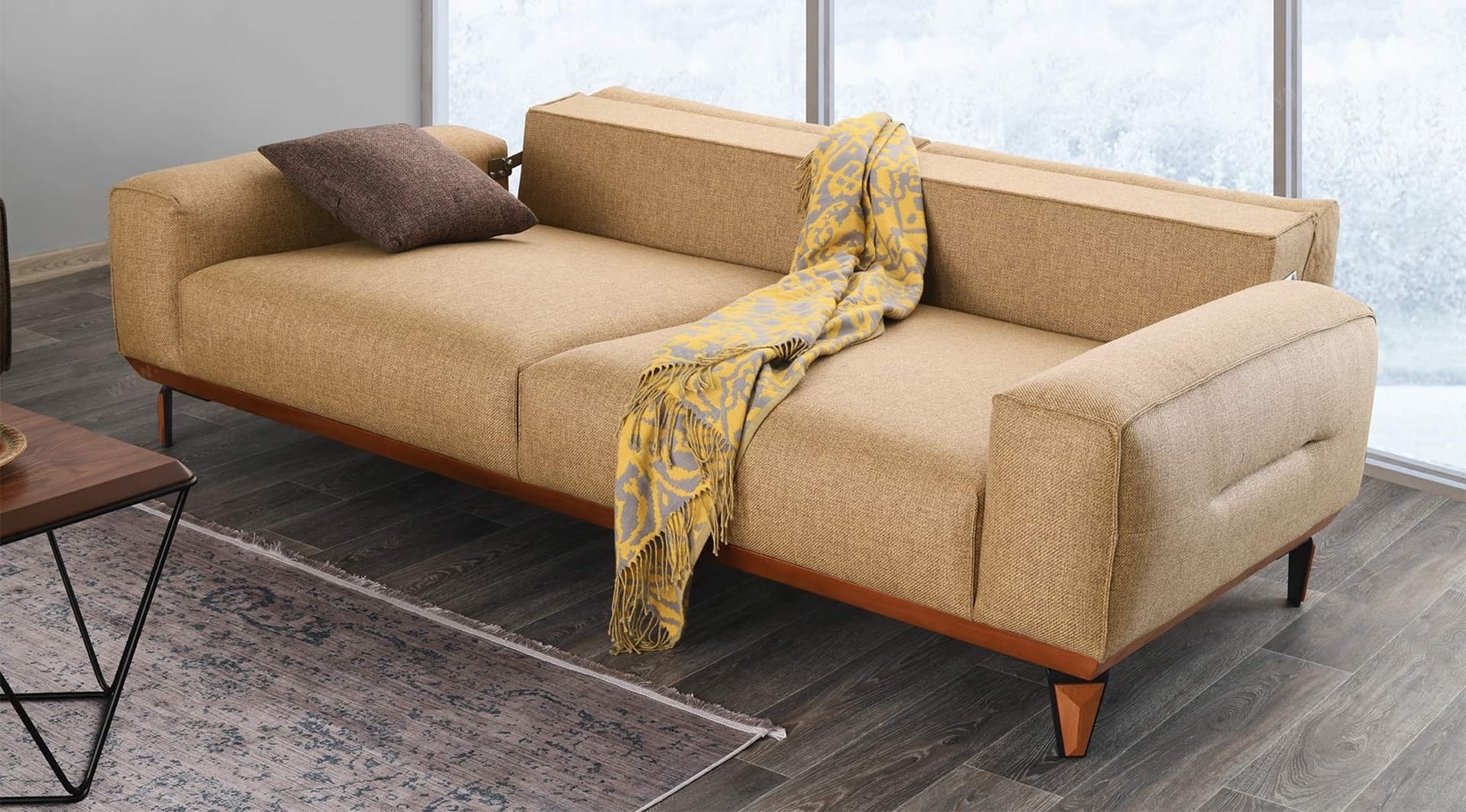 Royal Modern Kahve Koltuk Takımı - Image 6