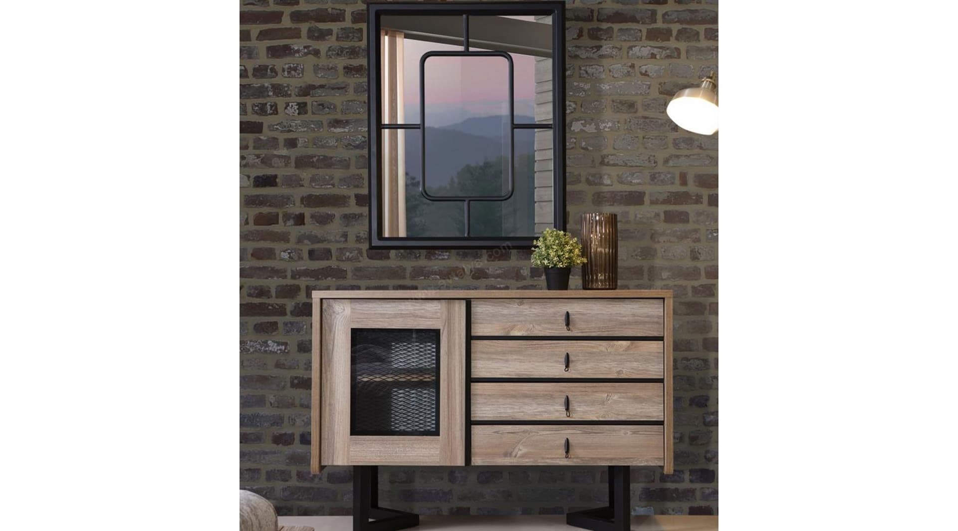 Rustik Modern Yatak Odası Takımı - Image 5