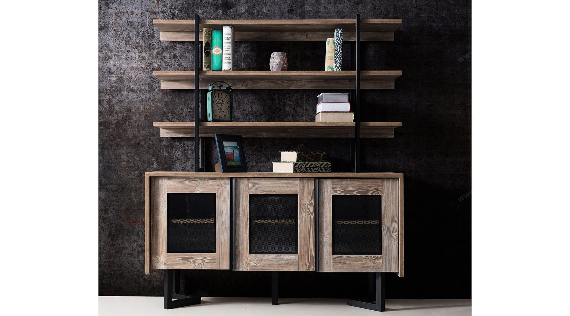 Rustik Modern Yemek Odası Takımı 4