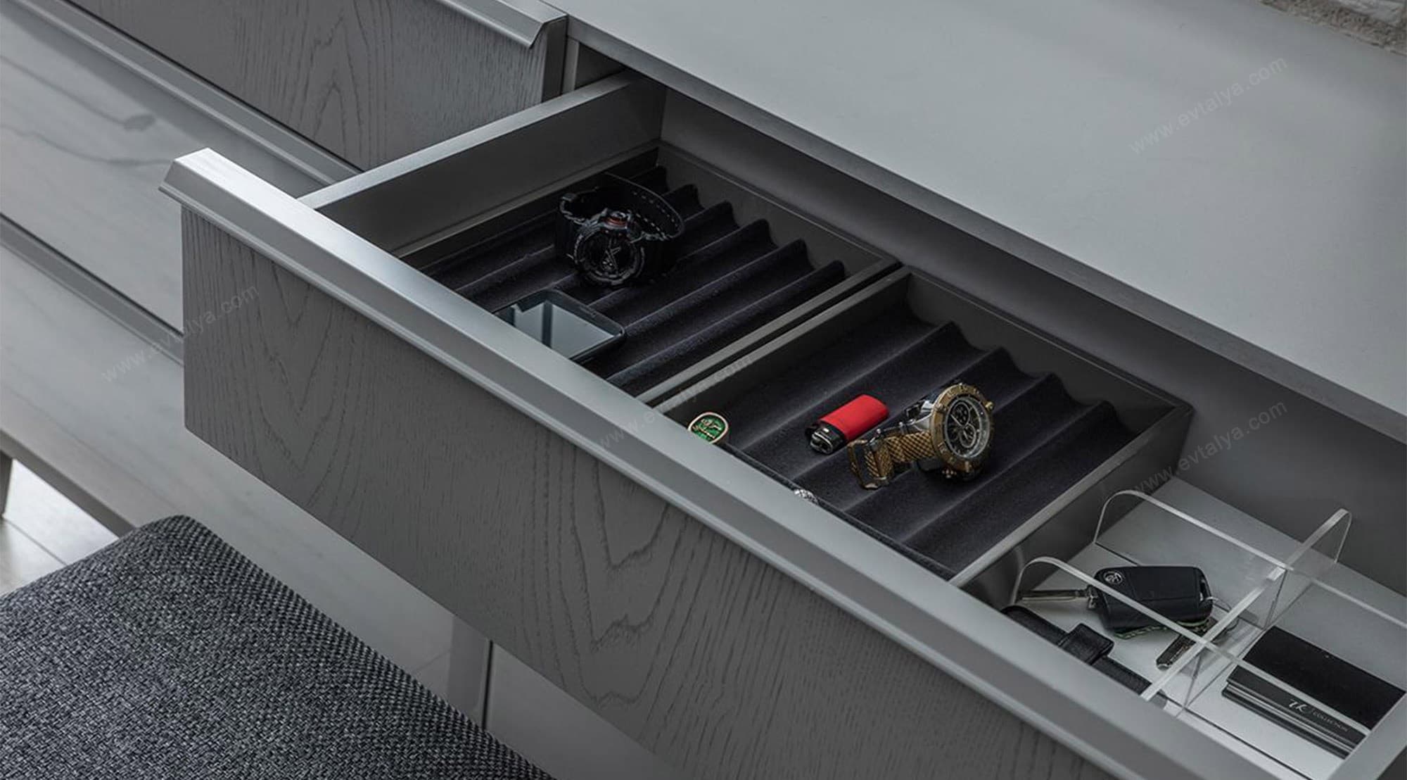 Salda Sürgülü Tv'li Yatak Odası Takımı - Image 6