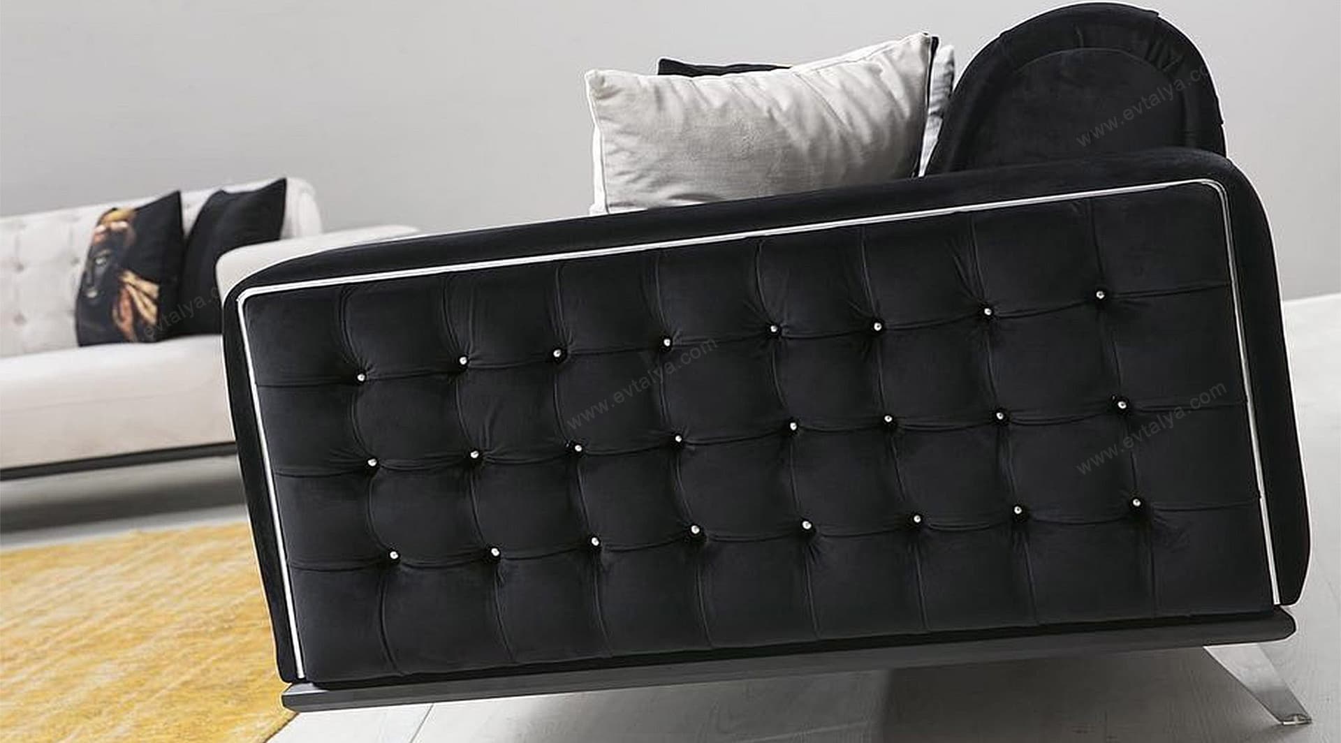 Star Beyaz Chester Koltuk Takımı - Image 4