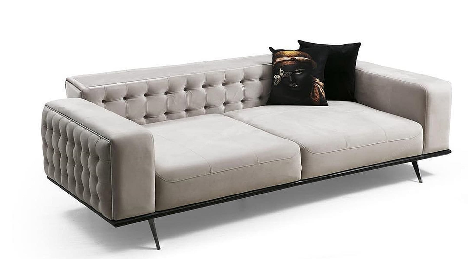 Star Beyaz Chester Koltuk Takımı - Image 2