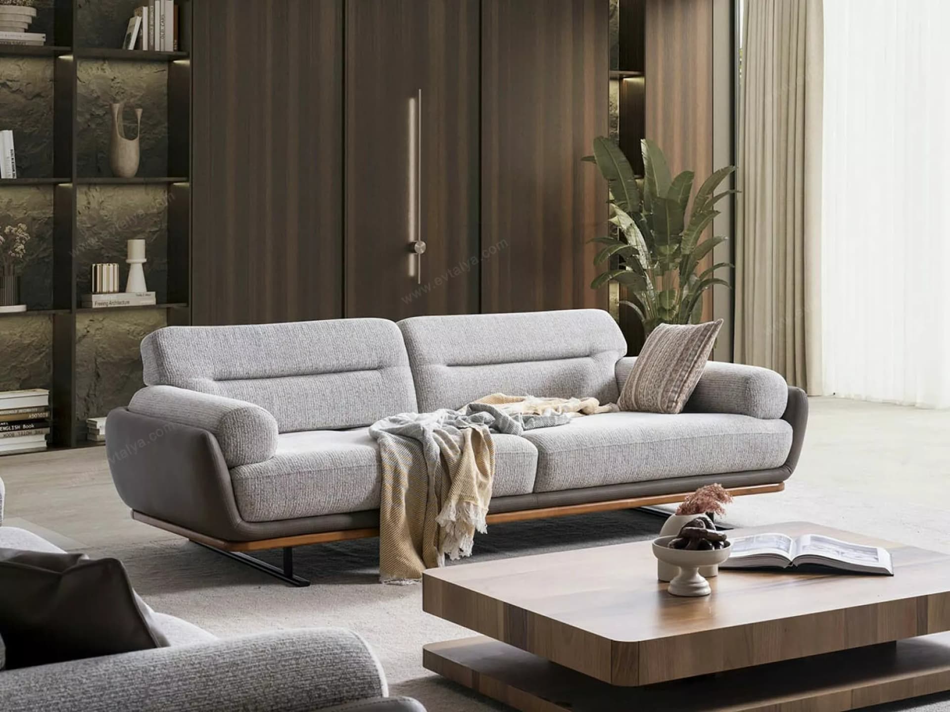 Tesla Modern Üçlü Koltuk - Image 2