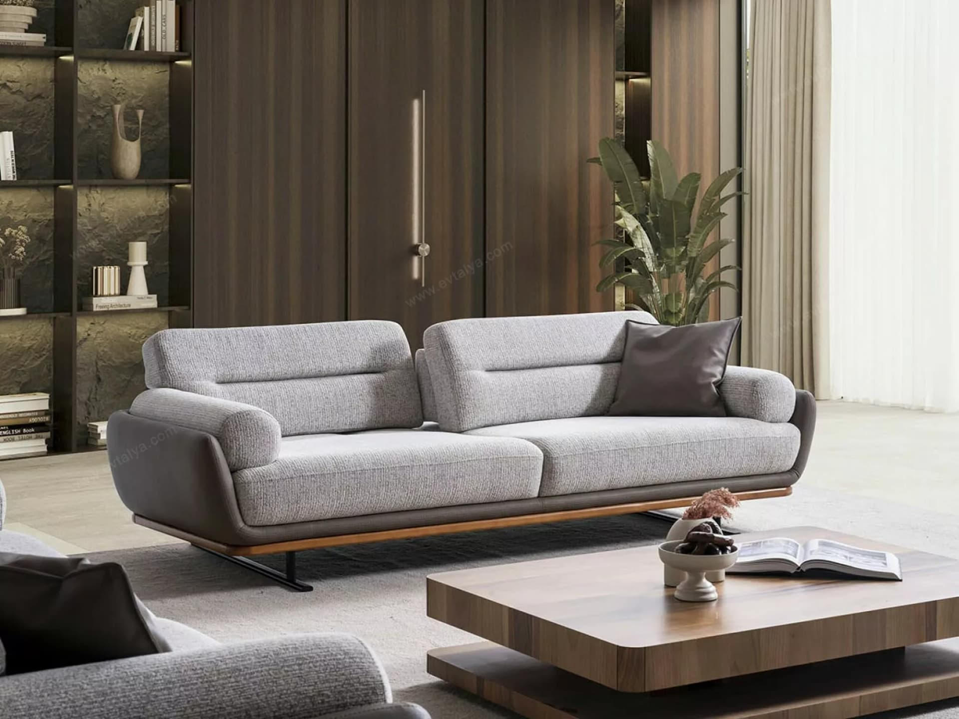 Tesla Modern Üçlü Koltuk - Image 3