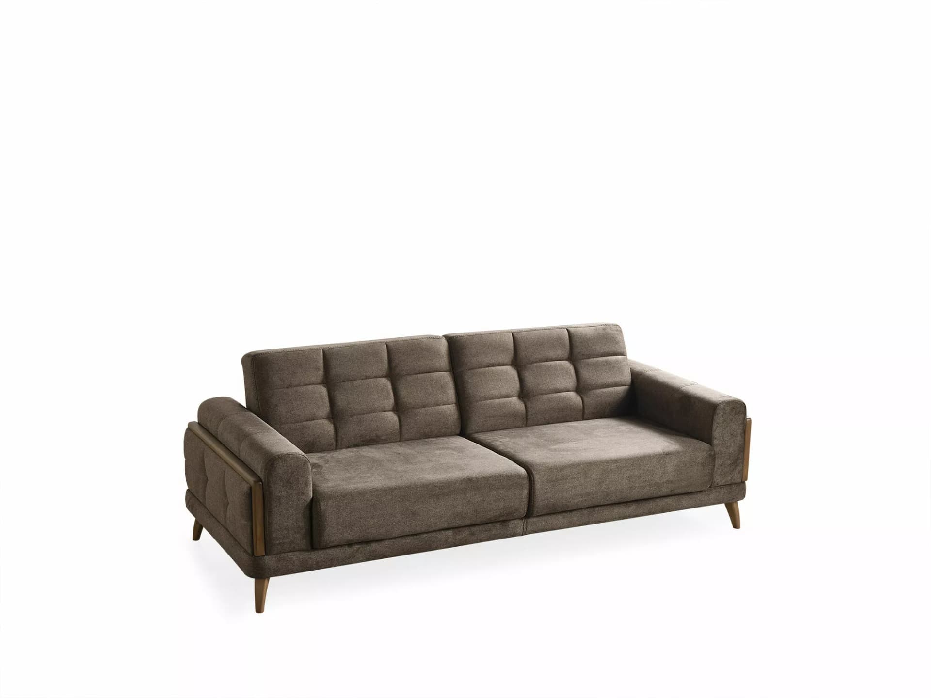 Tokyo Modern Ahşap Üçlü Koltuk - Image 1