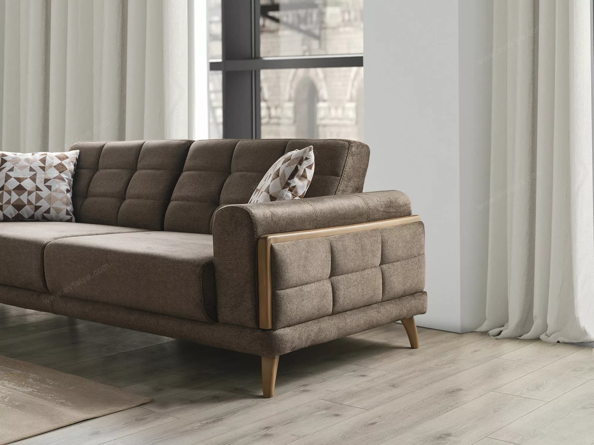 Tokyo Ahşap Koltuk Takımı - Image 4