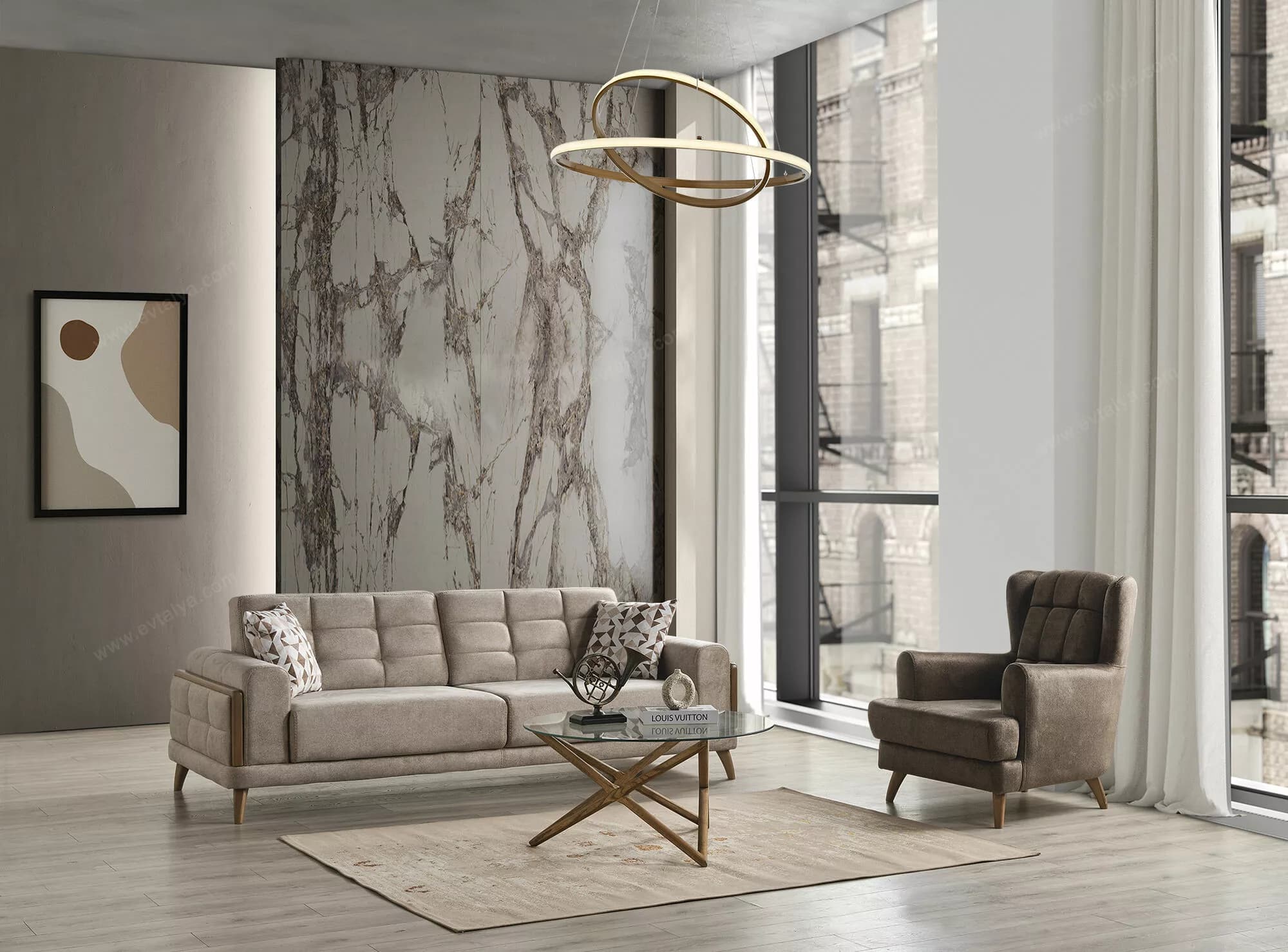 Tokyo Ahşap Koltuk Takımı - Image 9