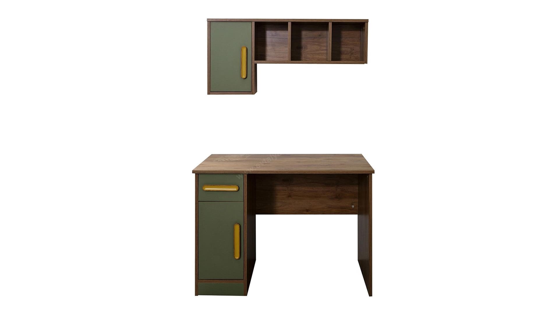 Trend Modern Yeşil Çalışma Masası - Image 2