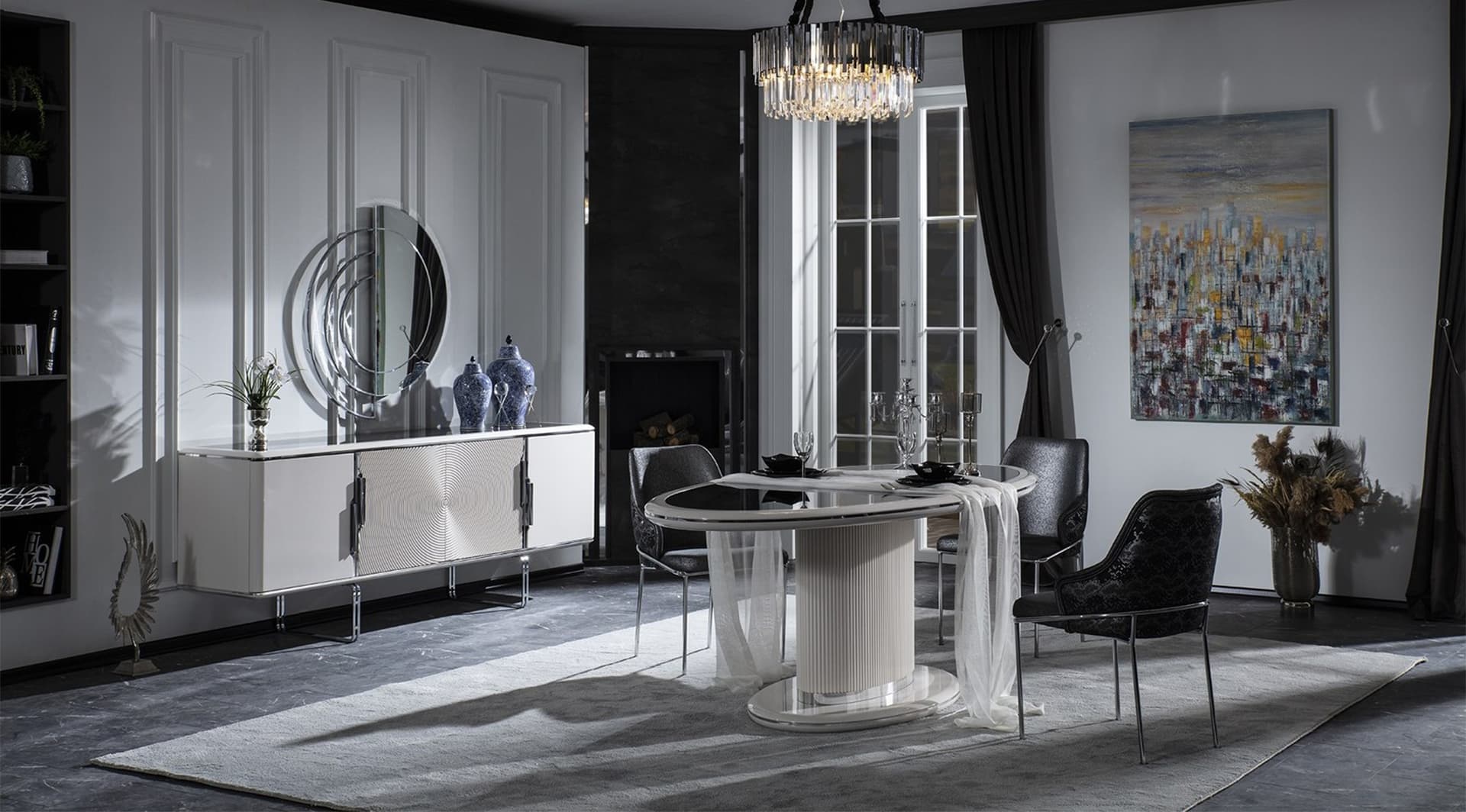 Valentina Modern Yemek Odası Takımı - Image 4