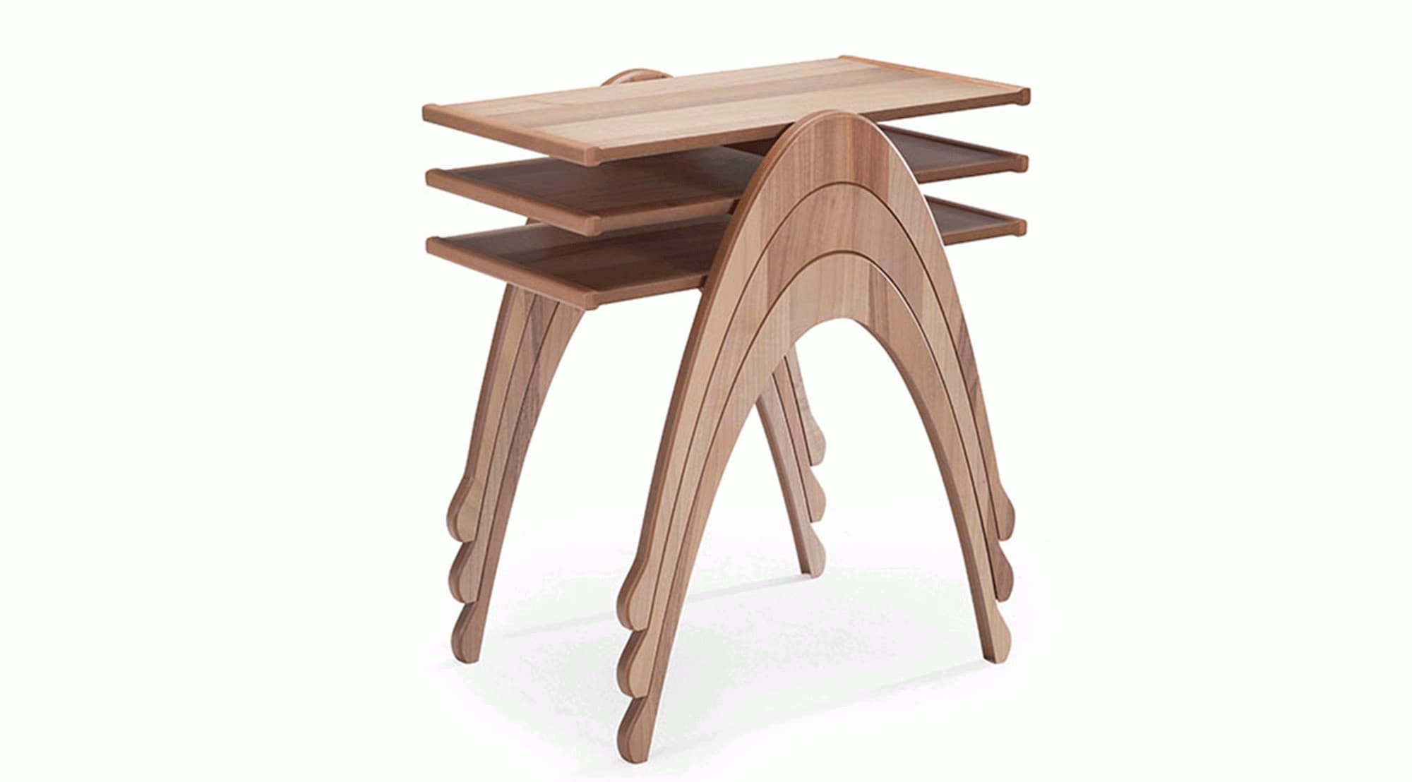 Vega Ahşap Zigon Sehpa 4