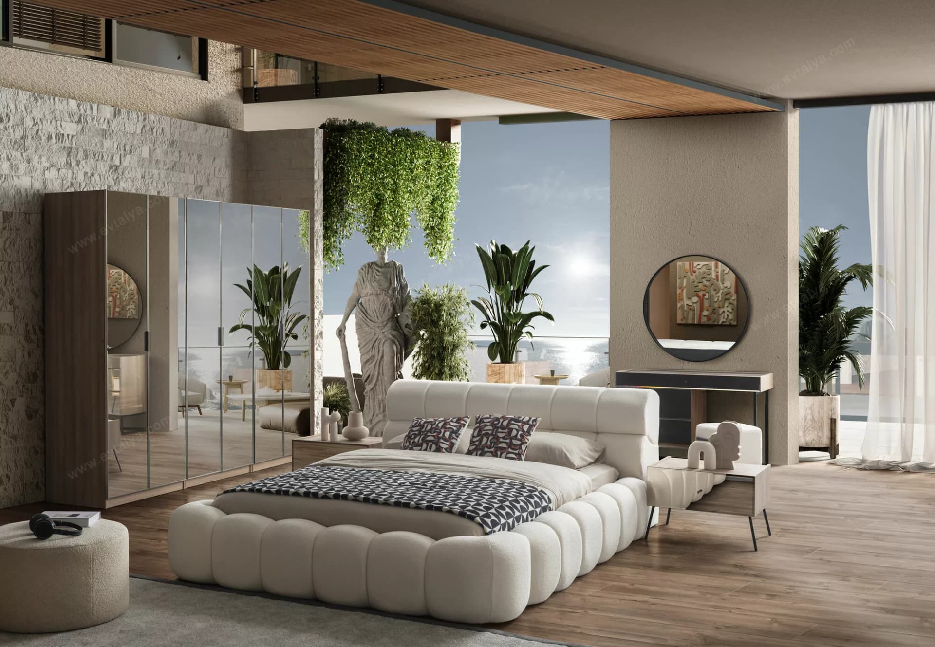 Vega Luxury Bubble Bazalı Karyola - Image 1