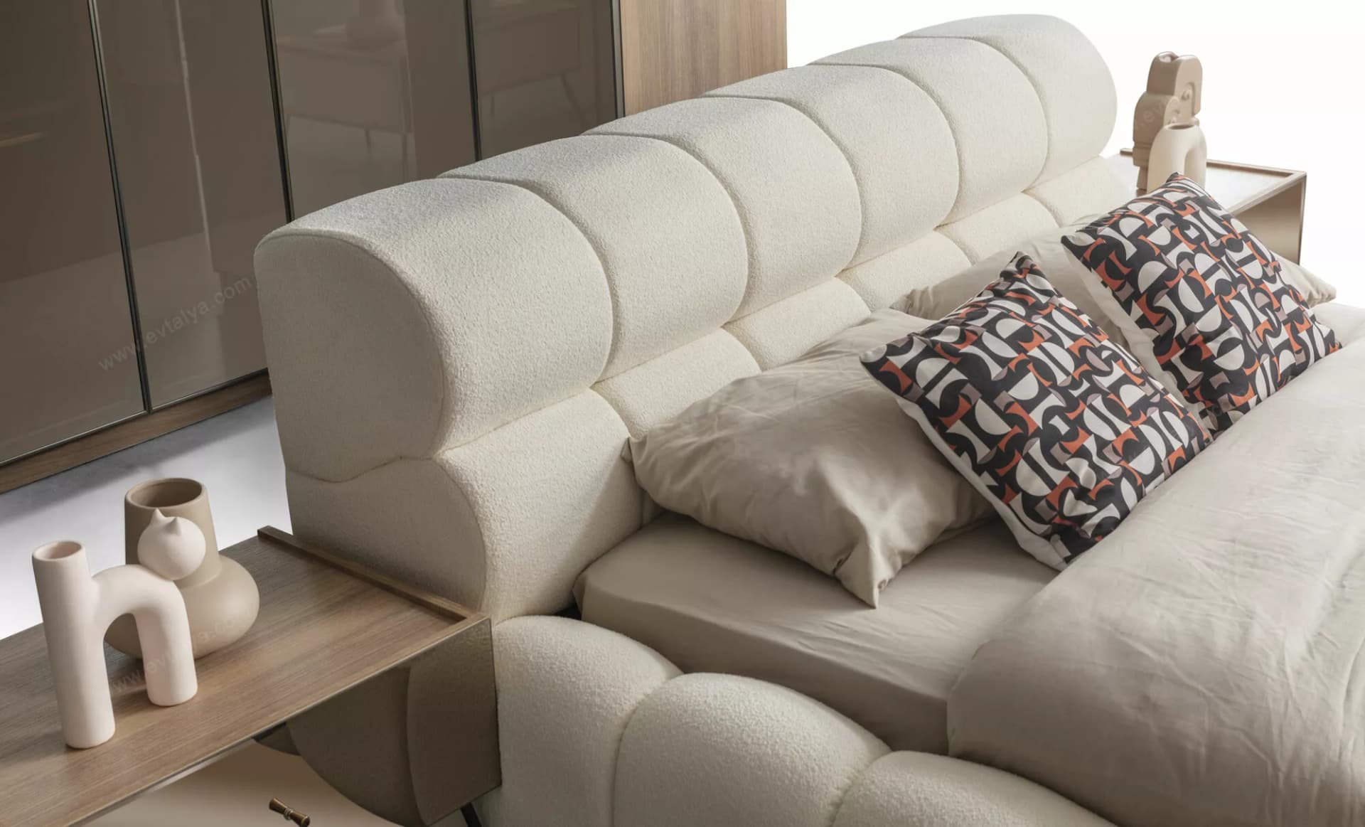 Vega Luxury Bubble Bazalı Karyola - Image 15