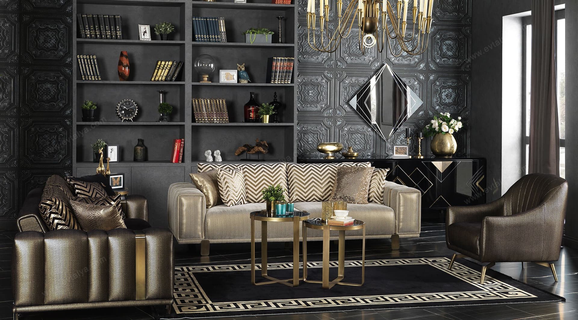 Versace Koltuk Takımı 1