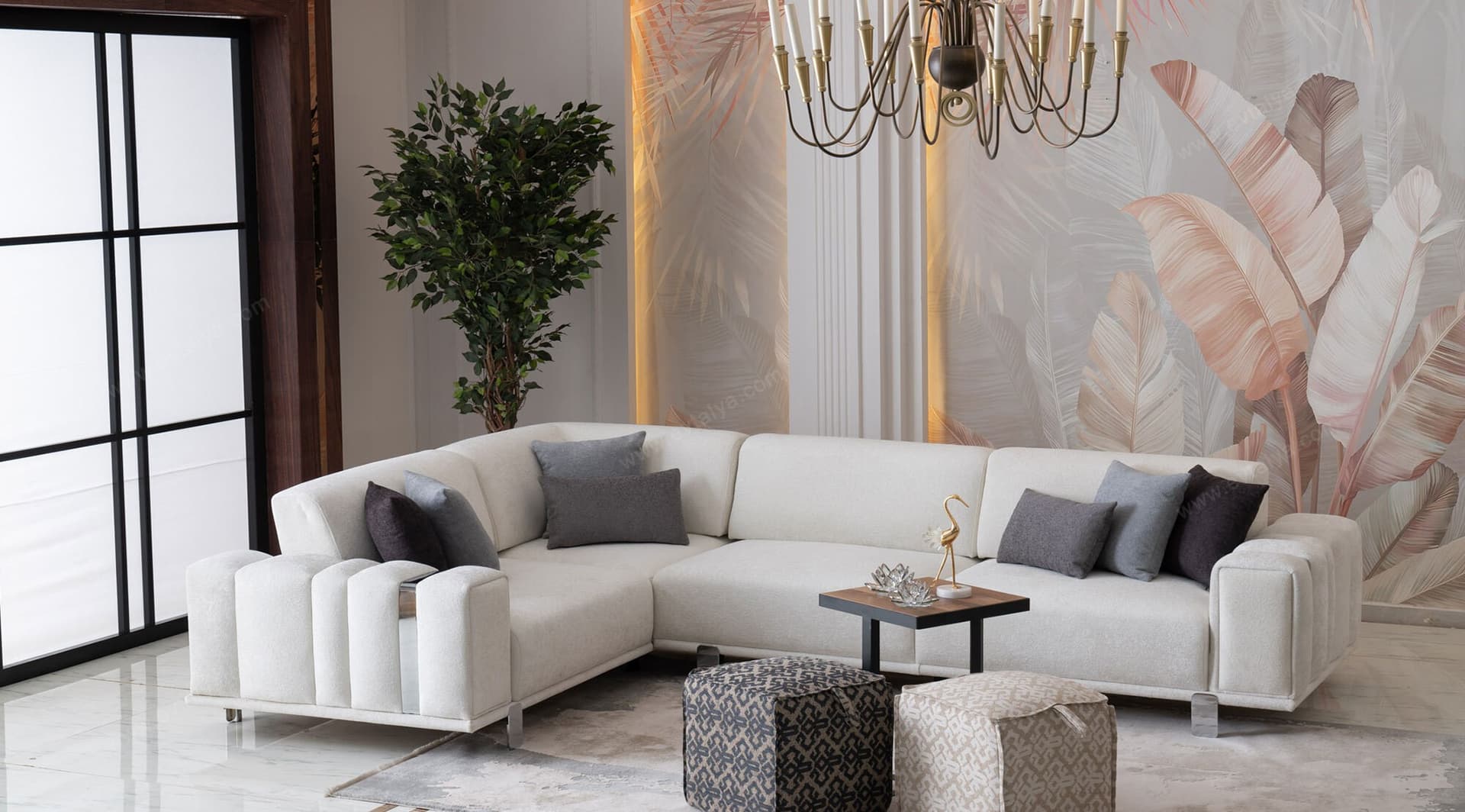 Versace Köşe Koltuk Takımı - Image 2