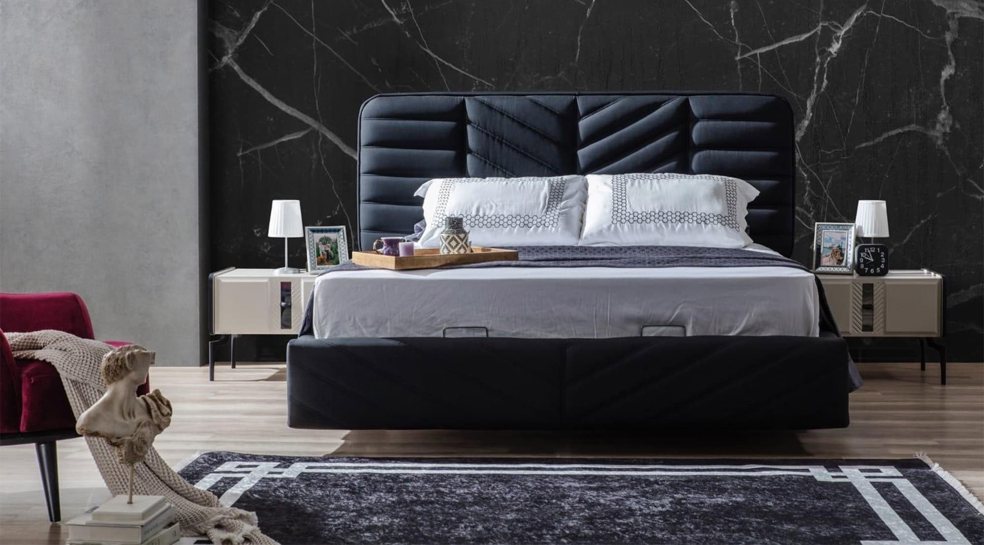Versace Modern Yatak Odası Takımı - Image 2