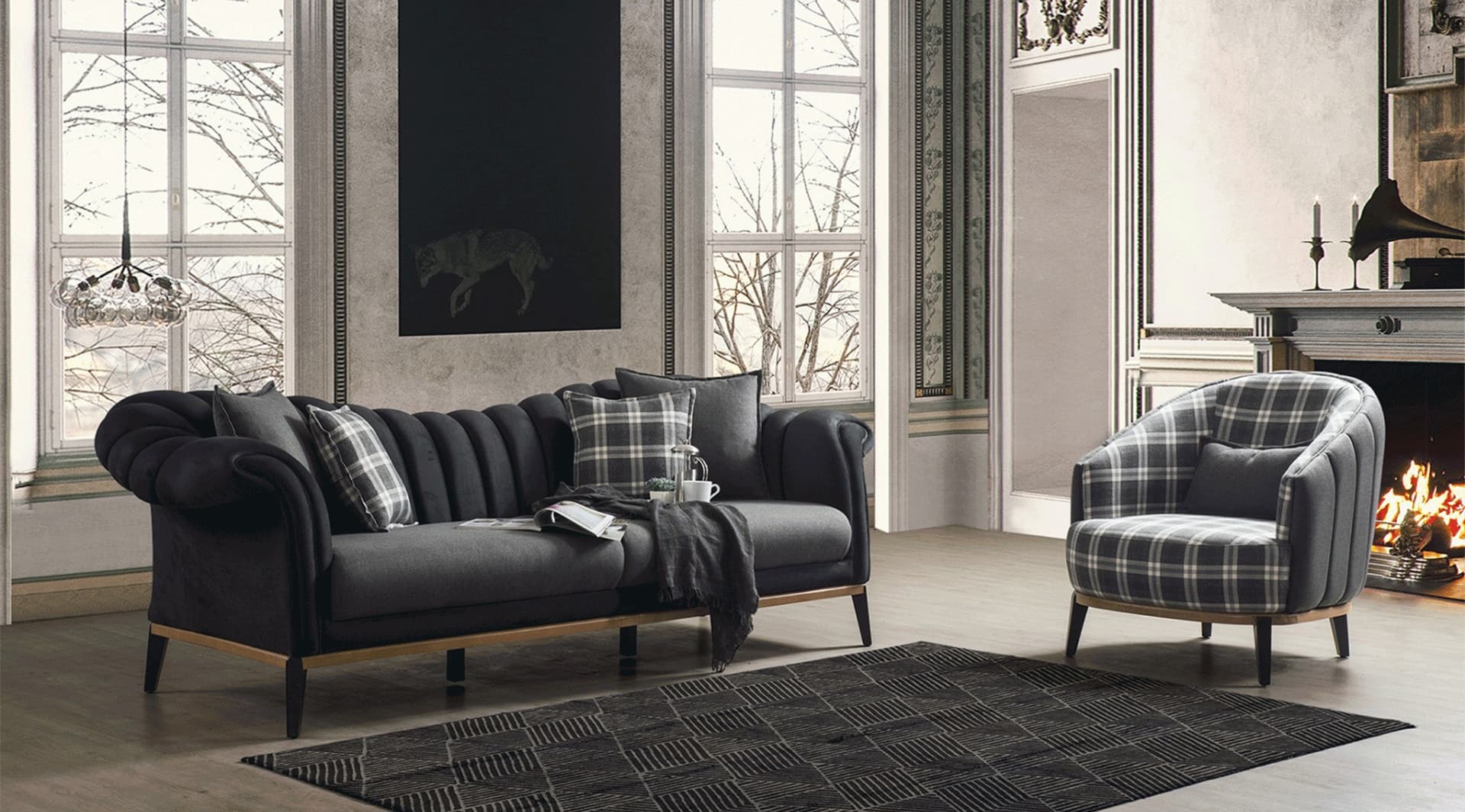 Violet Modern Koltuk Takımı - Image 2