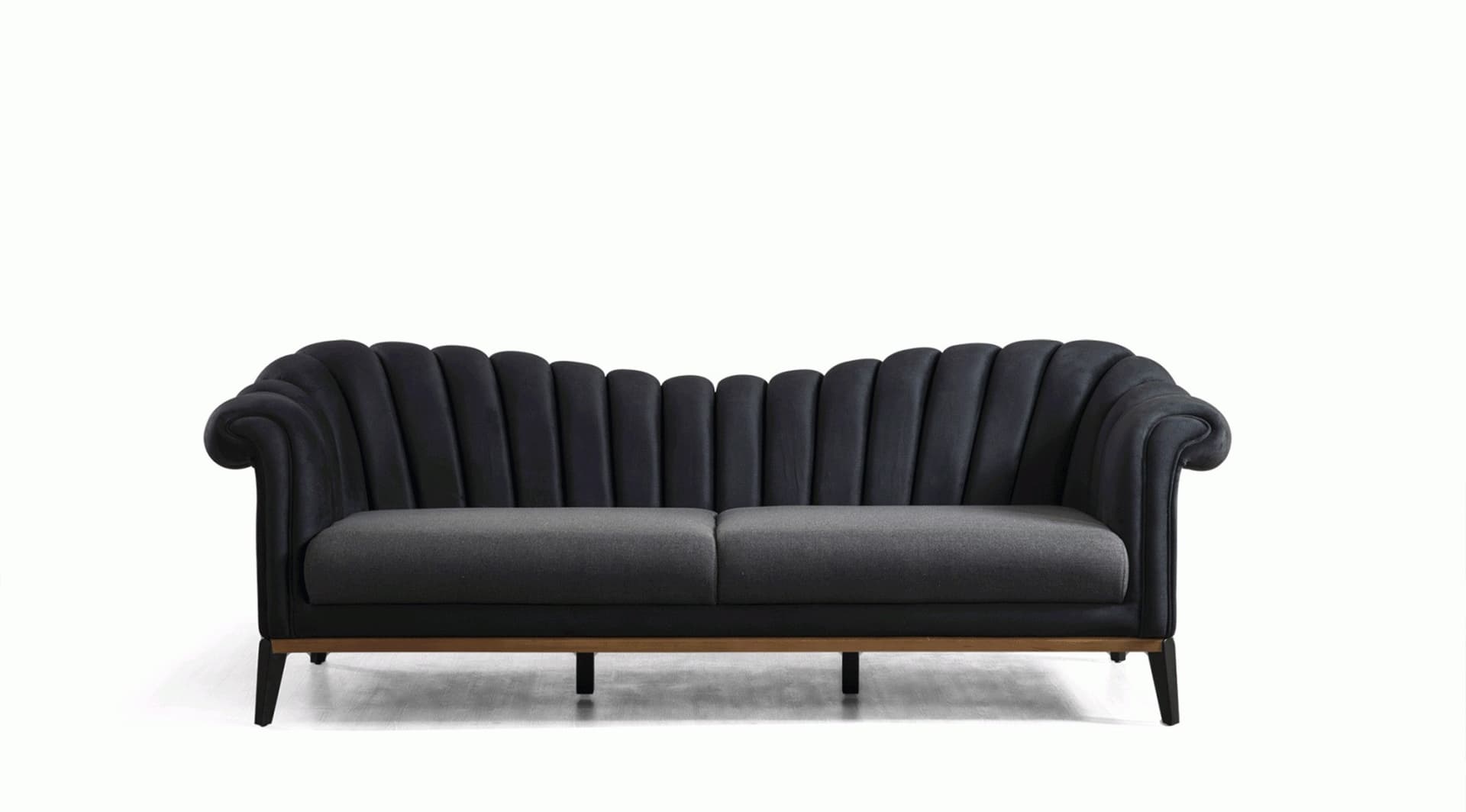 Violet Modern Üçlü Koltuk - Image 1