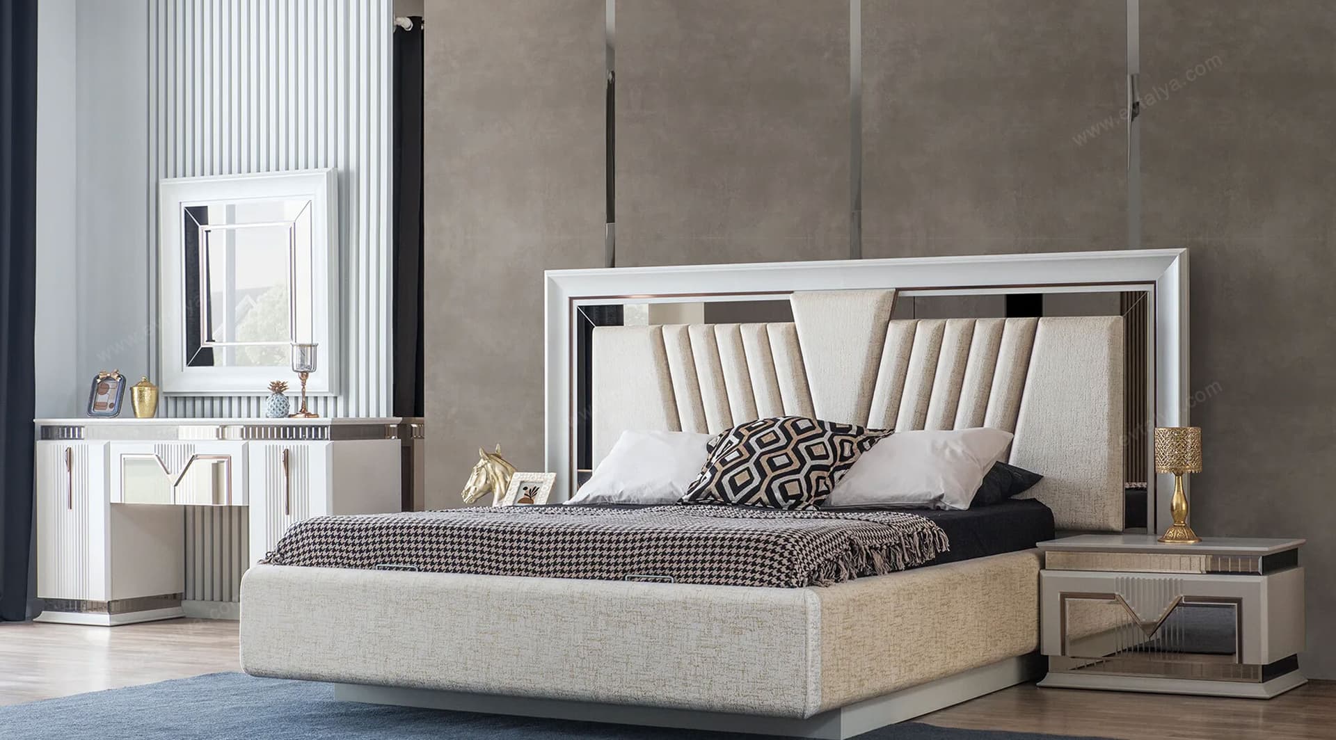 Violet Yatak Odası Takımı - Image 12