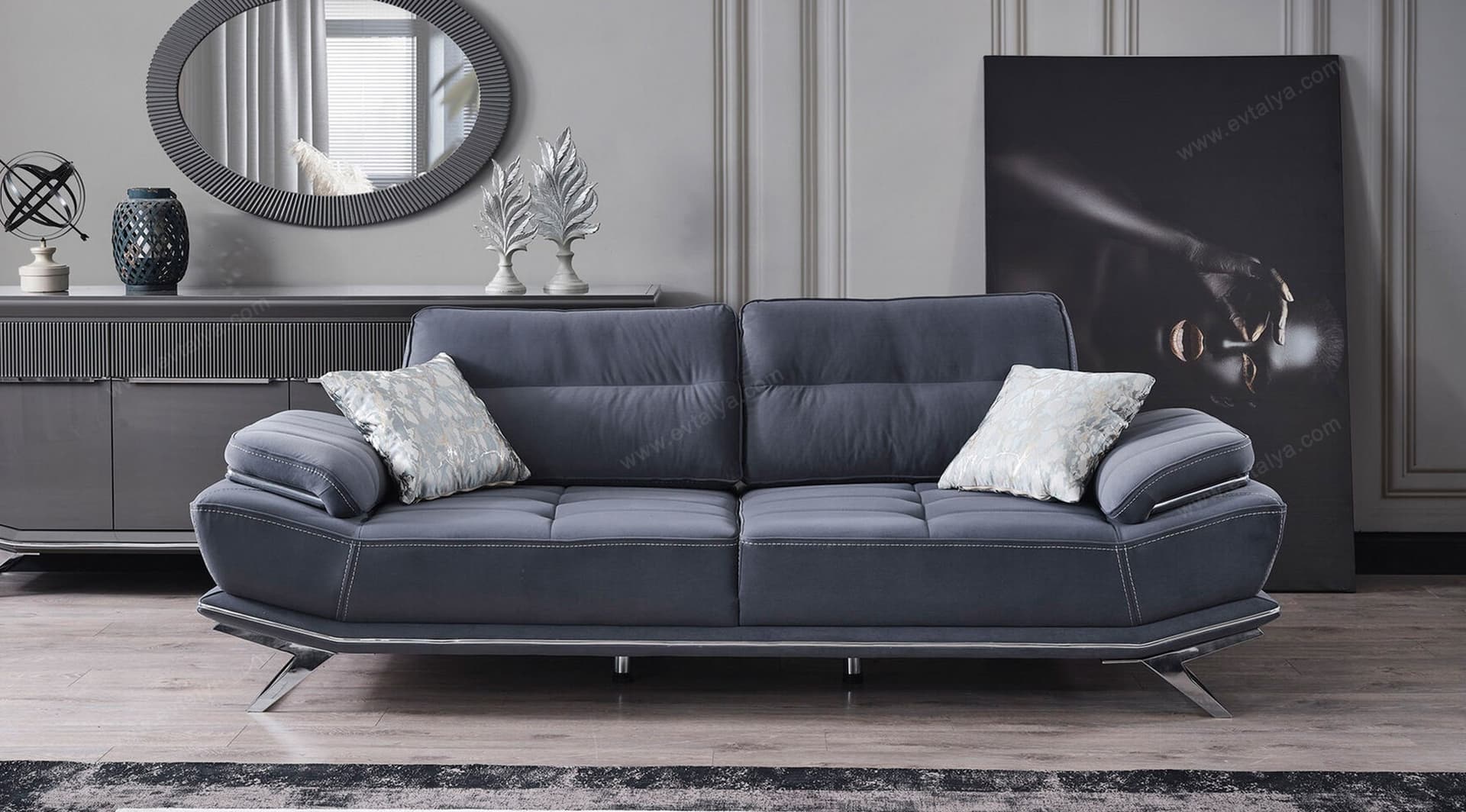 Maserati Gümüş Koltuk Takımı - Image 2