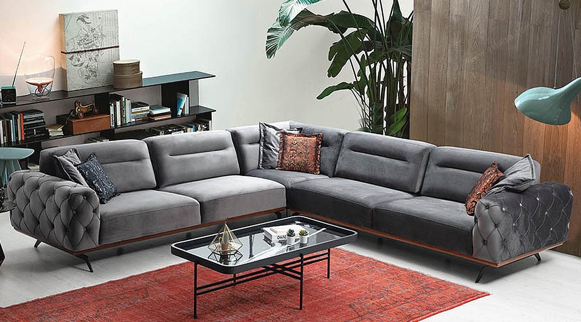 Zenn Medium Modern Köşe Koltuk Takımı - Image 2