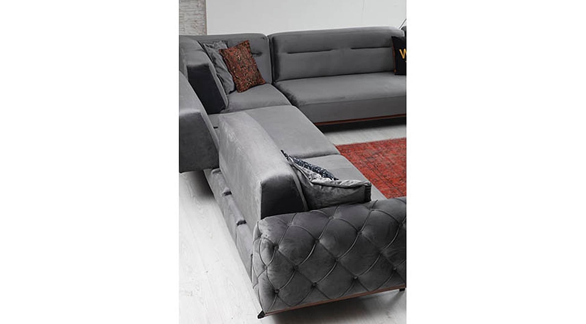 Zenn Classıc Modern Köşe Koltuk Takımı - Image 2