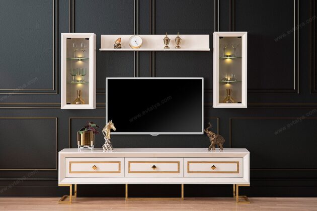 Berrak Gold Modern Tv Ünitesi