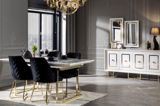 Duru Modern Yemek Odası Takımı