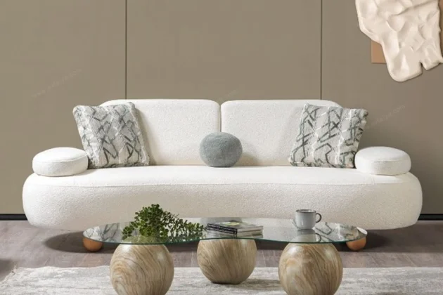 Houston Bohem Üçlü Koltuk