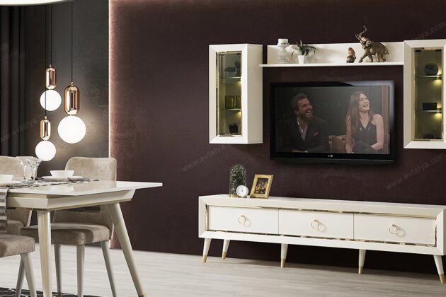 İnci Modern Gold Tv Ünitesi