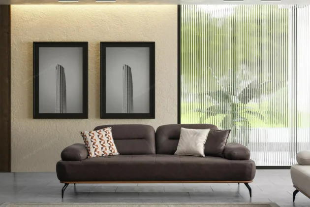 Mateo Modern Üçlü Koltuk