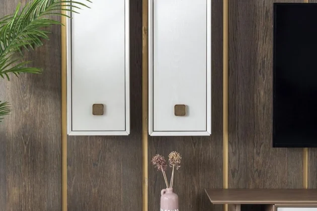 Orjin Kapaklı TV Ünite Duvar Modül