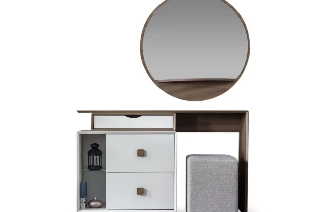 Orjin Modern Ahşap Şömineli Şifonyer