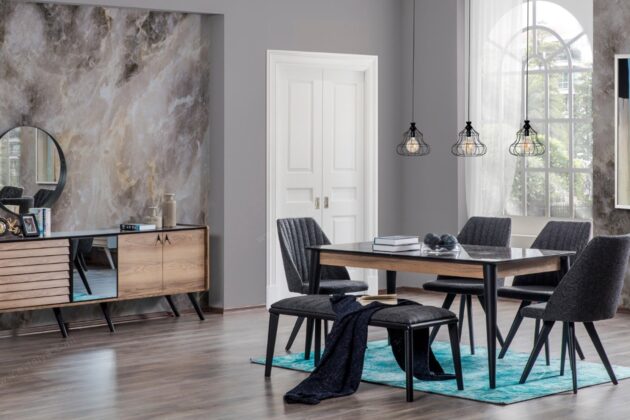 Star Ahşap Modern Yemek Odası Takımı