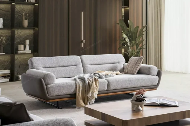 Tesla Modern Üçlü Koltuk